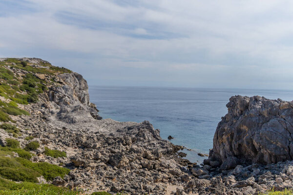 Holiday feeling on the Greek sun island in the eastern Mediterranean - Rhodes / Greece