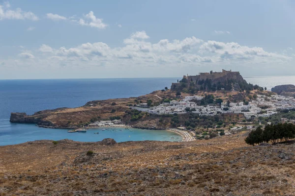 Holiday Feeling Greek Sun Island Eastern Mediterranean Rhodes Greece — Stock Photo, Image