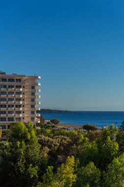 Doğu Akdeniz 'deki Yunan güneş adasında tatil hissi - Rodos / Yunanistan