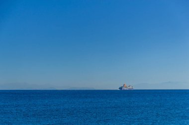 Doğu Akdeniz 'deki Yunan güneş adasında tatil hissi - Rodos / Yunanistan