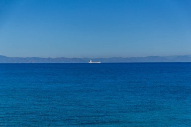 Doğu Akdeniz 'deki Yunan güneş adasında tatil hissi - Rodos / Yunanistan