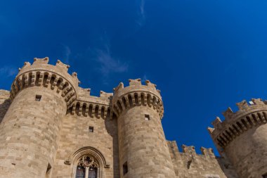 Doğu Akdeniz 'deki Yunan güneş adasında tatil hissi - Rodos / Yunanistan