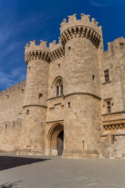 Doğu Akdeniz 'deki Yunan güneş adasında tatil hissi - Rodos / Yunanistan