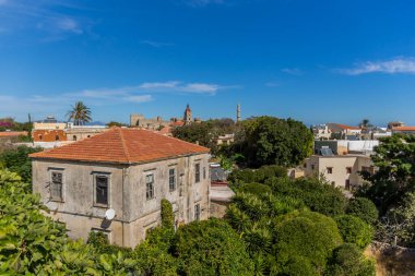 Doğu Akdeniz 'deki Yunan güneş adasında tatil hissi - Rodos / Yunanistan
