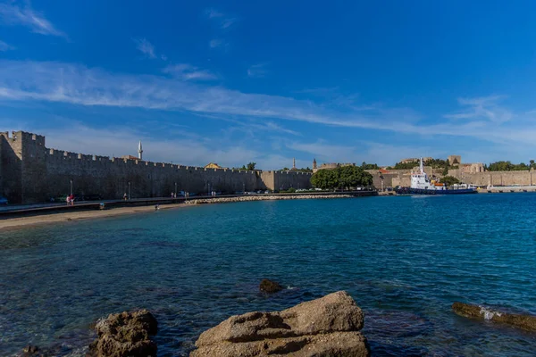 Sensazione Vacanza Sull Isola Del Sole Greca Nel Mediterraneo Orientale — Foto Stock
