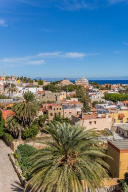 Doğu Akdeniz 'deki Yunan güneş adasında tatil hissi - Rodos / Yunanistan