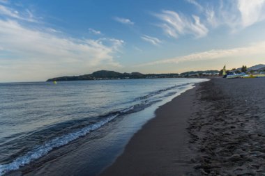 Doğu Akdeniz 'deki Yunan güneş adasında tatil hissi - Rodos / Yunanistan