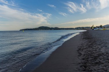 Doğu Akdeniz 'deki Yunan güneş adasında tatil hissi - Rodos / Yunanistan