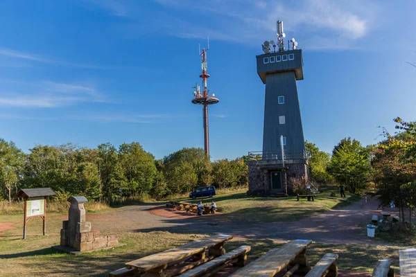 Herbstliche Erkundungstour Durch Das Schöne Werratal Breitungen Seeblick — Stockfoto