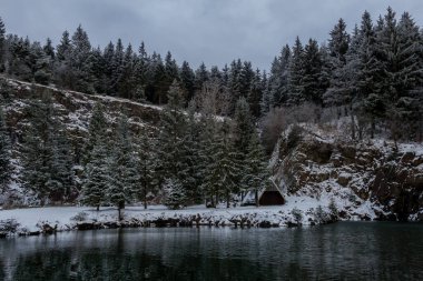 Thüringen Ormanı boyunca farklı yerlerde yürüyüş - Almanya