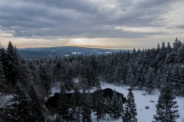 Thüringen Ormanı boyunca farklı yerlerde yürüyüş - Almanya