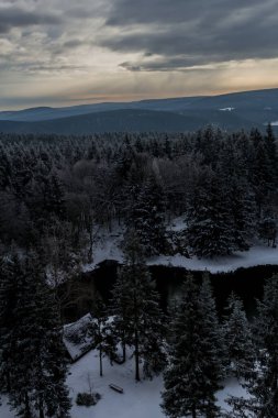 Thüringen Ormanı boyunca farklı yerlerde yürüyüş - Almanya