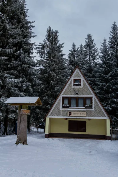 Wandern Verschiedenen Orten Durch Den Thüringer Wald Deutschland — Stockfoto