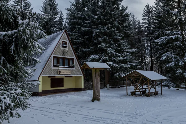 Senderismo Diferentes Lugares Través Del Bosque Turingia Alemania — Foto de Stock