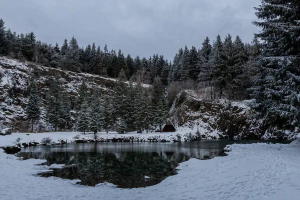 Wandern Verschiedenen Orten Durch Den Thüringer Wald Deutschland — Stockfoto