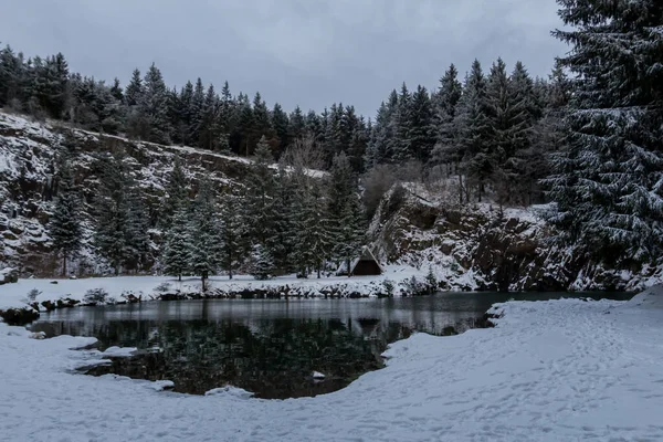 Wandern Verschiedenen Orten Durch Den Thüringer Wald Deutschland — Stockfoto