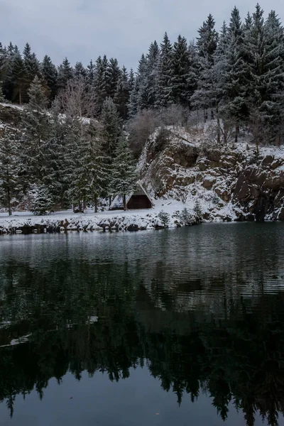 Thüringen Ormanı Boyunca Farklı Yerlerde Yürüyüş Almanya — Stok fotoğraf