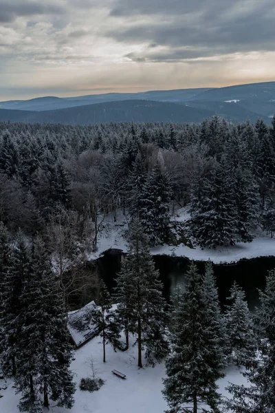 Thüringen Ormanı Boyunca Farklı Yerlerde Yürüyüş Almanya — Stok fotoğraf