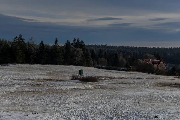 Senderismo Diferentes Lugares Través Del Bosque Turingia Alemania — Foto de Stock