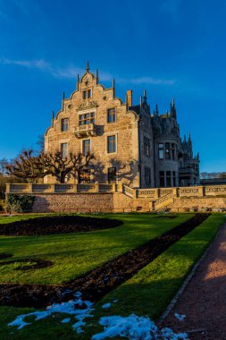 Thüringen Ormanı boyunca farklı yerlerde kış yürüyüşü - Almanya