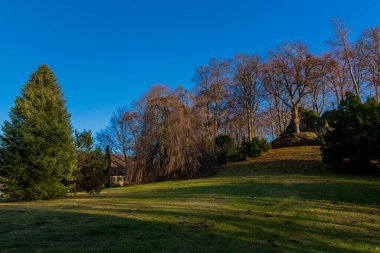 Thüringen Ormanı boyunca farklı yerlerde kış yürüyüşü - Almanya