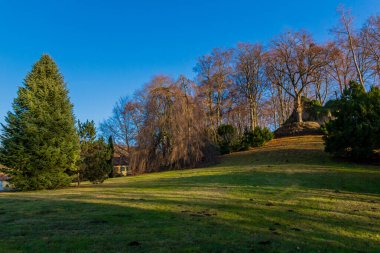 Thüringen Ormanı boyunca farklı yerlerde kış yürüyüşü - Almanya