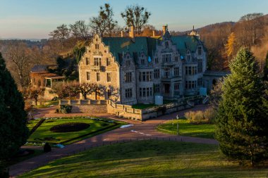 Thüringen Ormanı boyunca farklı yerlerde kış yürüyüşü - Almanya