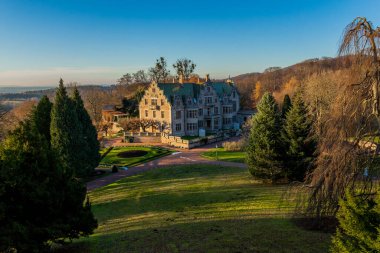 Thüringen Ormanı boyunca farklı yerlerde kış yürüyüşü - Almanya