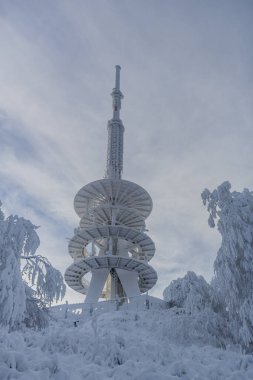 Thüringen Ormanı boyunca farklı yerlerde kış yürüyüşü - Almanya