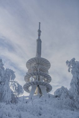 Thüringen Ormanı boyunca farklı yerlerde kış yürüyüşü - Almanya