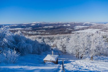 Schwarzen Mağribi yakınlarındaki Rhn 'de Kış Keşif Turu
