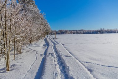 Schwarzen Mağribi yakınlarındaki Rhn 'de Kış Keşif Turu