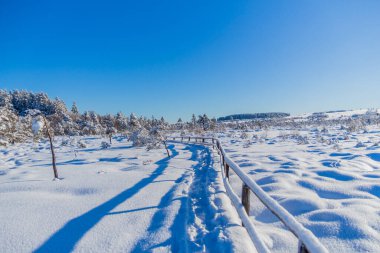 Schwarzen Mağribi yakınlarındaki Rhn 'de Kış Keşif Turu