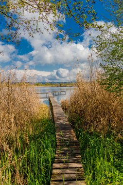 Güzel Werratal boyunca bahar gezisi. - Breitungen / Seeblick