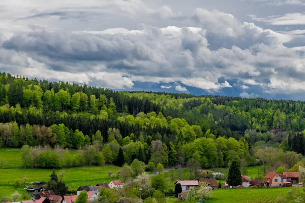 Schmalkalden Yakınlarındaki Ortaçağ Frankenberg Şatosu Yürü Thüringen Almanya — Stok fotoğraf