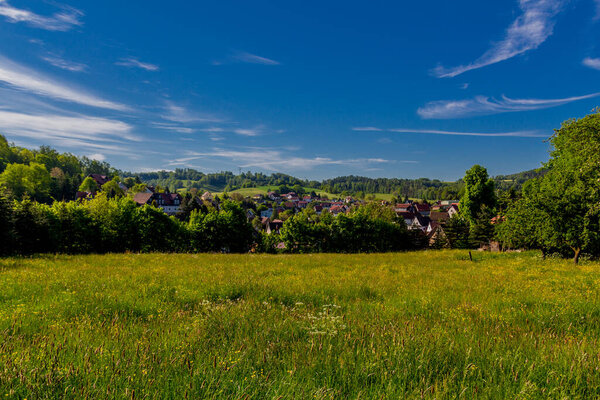 Summer Walk through the beautiful city of Schmalkalden - Thuringia - Germany