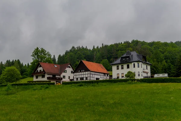 Kleiner Sommerspaziergang Durch Die Schöne Natur Von Schmalkalden Thüringen — Stockfoto