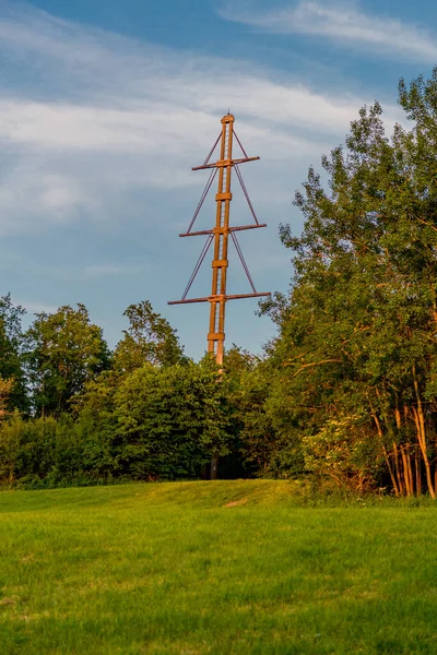 Sommertag Rund Das Saaletal Der Staumauer Hohenwarte — Stockfoto