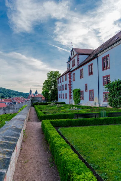 Sommerabendspaziergang Durch Die Schöne Stadt Schmalkalden — Stockfoto