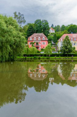 Schmalkalden 'in güzel şehrinde yaz yürüyüşü