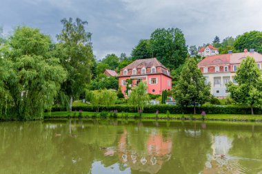 Schmalkalden 'in güzel şehrinde yaz yürüyüşü