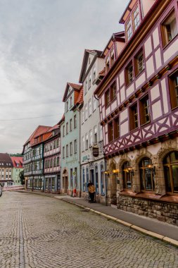 Schmalkalden 'in güzel şehrinde yaz yürüyüşü