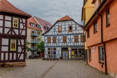 Schmalkalden 'in güzel şehrinde yaz yürüyüşü