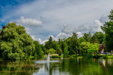 Kötü Liebenstein 'in güzel şehrinde yaz yürüyüşü