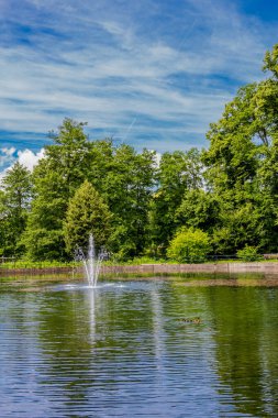 Kötü Liebenstein 'in güzel şehrinde yaz yürüyüşü
