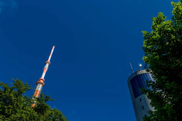 Promenade Estivale Long Rennsteig Sous Beau Soleil — Photo