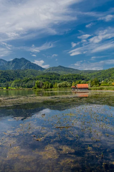 Sensación Vacaciones Hermoso Lago Kochel Baviera — Foto de Stock