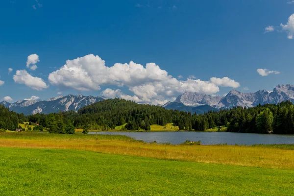 Urlaubsfeeling Schönen Wagenbrucher See Bayern — Stockfoto