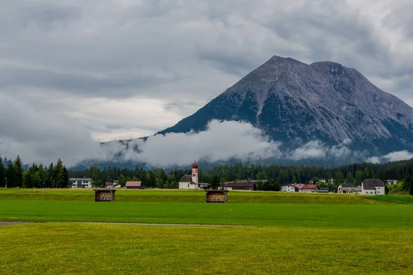 Urlaubsfeeling Rund Das Schöne Leutasch Tal Tirol — Stockfoto