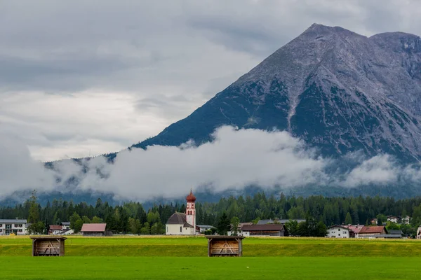 Urlaubsfeeling Rund Das Schöne Leutasch Tal Tirol — Stockfoto